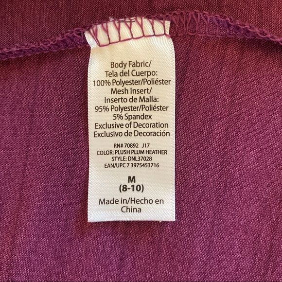 Danskin Now Activewear Set | Pants, Tank, Shirt | Size Medium - Picture 14 of 14